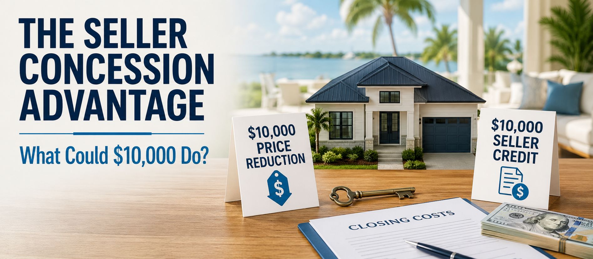 The Seller Concession Advantage: What Could $10,000 Do for a Home Purchase?