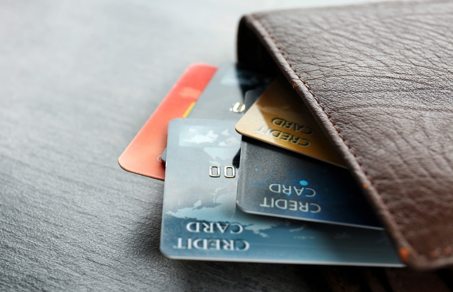 Wallet with Credit Cards